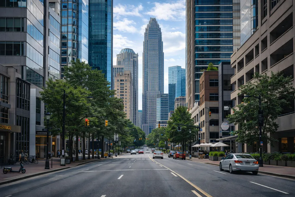 Charlotte skyline